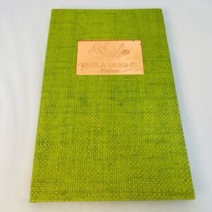 Paula Deen Kitchen Restaurant Menu Green 15"  Tall No I didn't steal this.  This